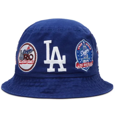 Los Angeles Dodgers Multi Patch Bucket Hat