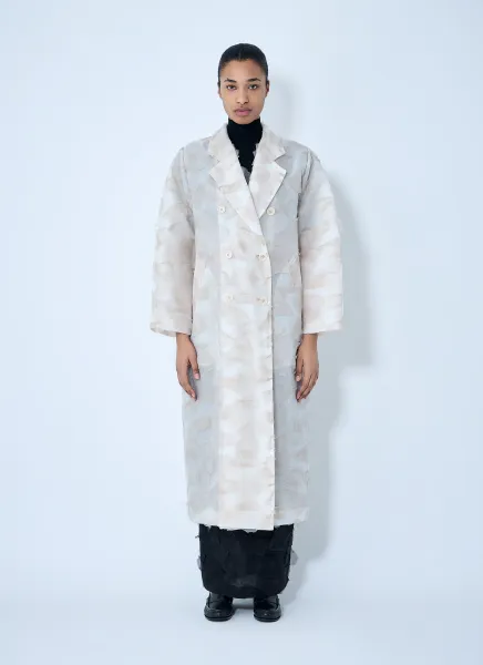 Double-Breasted Long Coat