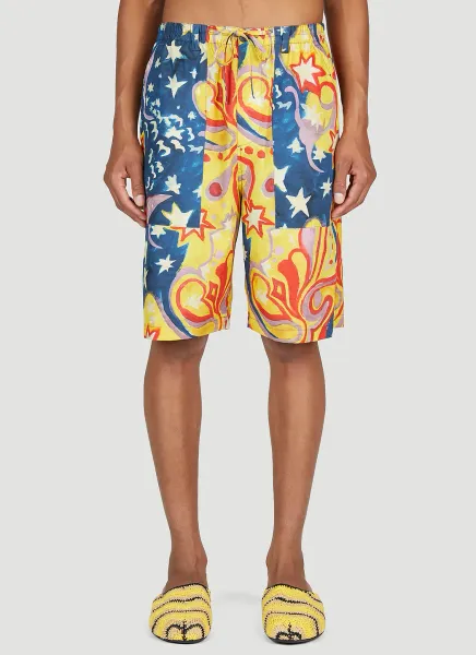 Galactic Paradise Bermuda Shorts