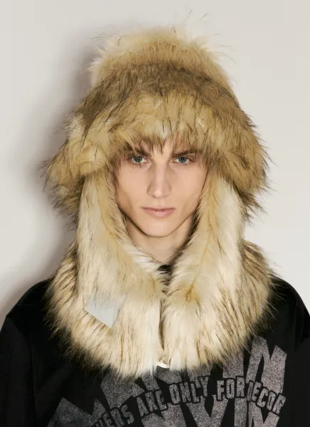 Faux Fur Fisherman Hat