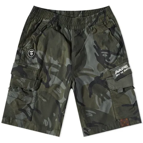 AAPE Camo Cargo Shorts