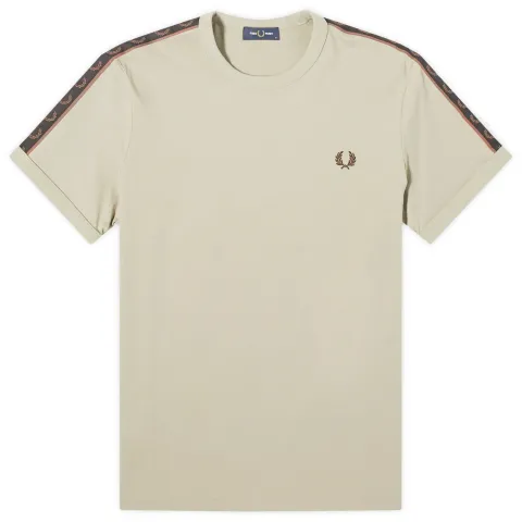 Contrast Tape Ringer T-Shirt