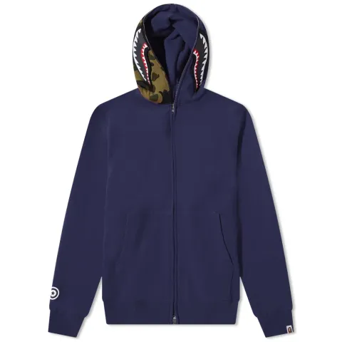 Detachable Shark Full Zip Hoodie