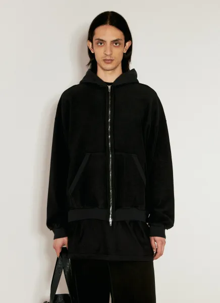 Inside-Out Hooded Sweatshirt