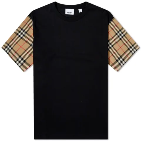 Carrick Checked Sleeve T-Shirt