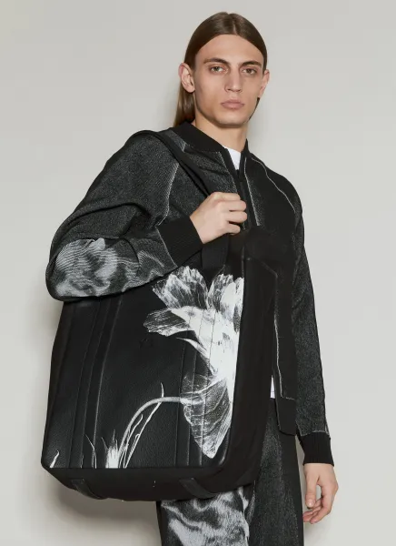Graphic Print Tote Bag