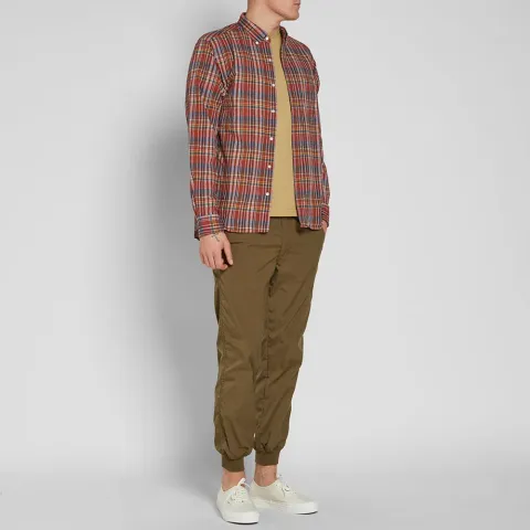 Button Down Madras Shirt
