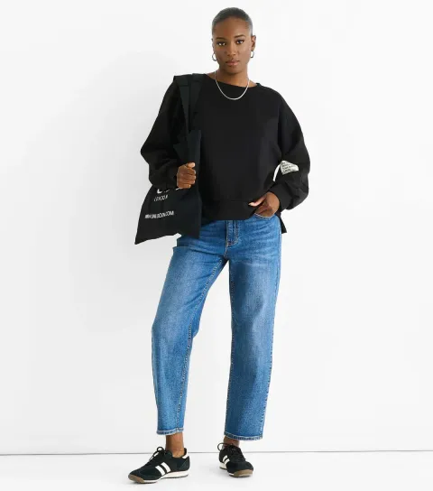 Women's Black Lightweight Jumper