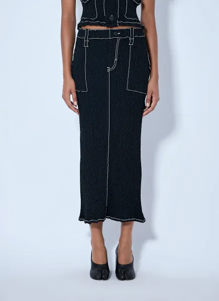 Wavelet Ensemble Midi Skirt