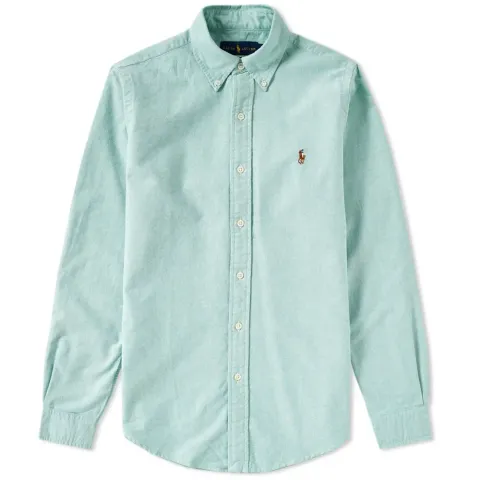 Slim Fit Button Down Oxford Shirt