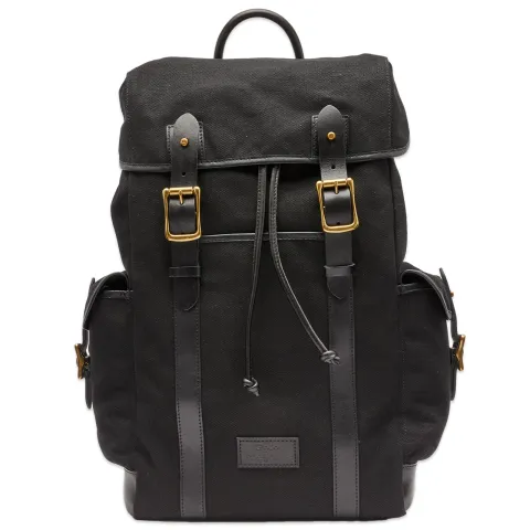 Canvas & Leather Backpack