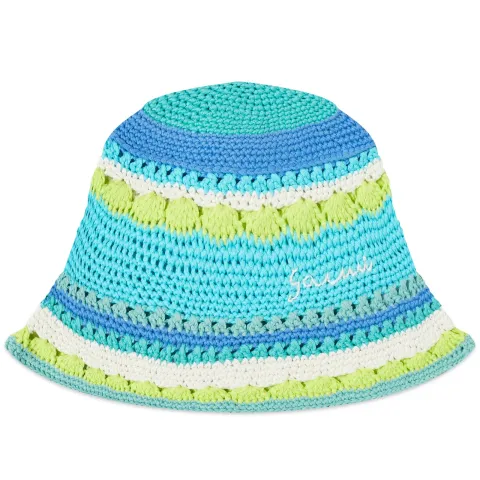 Cotton Crochet Bucket Hat