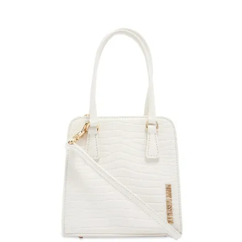 Crikey Faux Croc Top Handle Bag