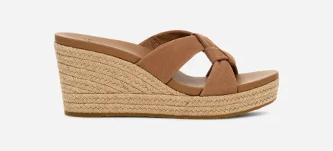 Niyomee Wedge Slide, Leather