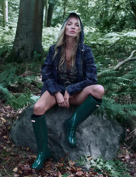 Hunter Original Water Repellent Flat Boots