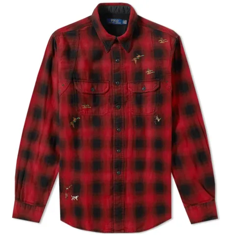 Embroidered Compass Shirt