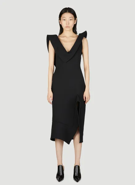 Structured Midi Dress