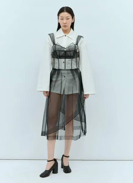 Tulle Midi Dress
