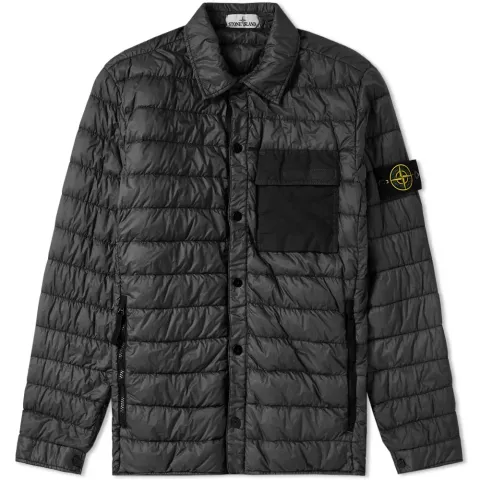 Garment Dyed Down Filled Overshirt