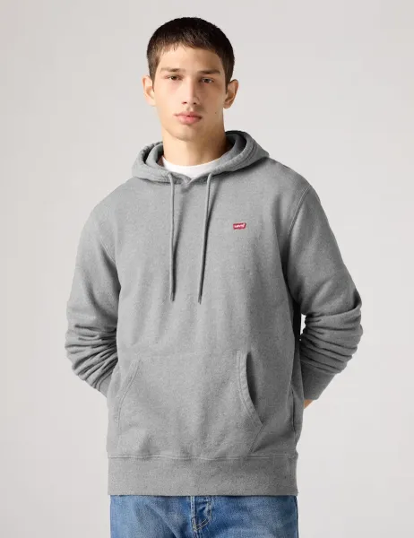 Levi's Levi's Regular Fit Pure Cotton Hoodie Grey