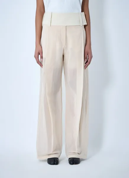High Waist Wide-Leg Trousers