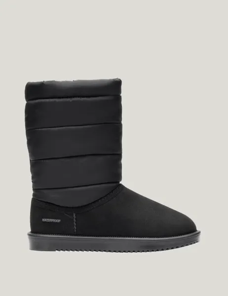 Regatta Waterproof Quilted Mid Calf Boots Black