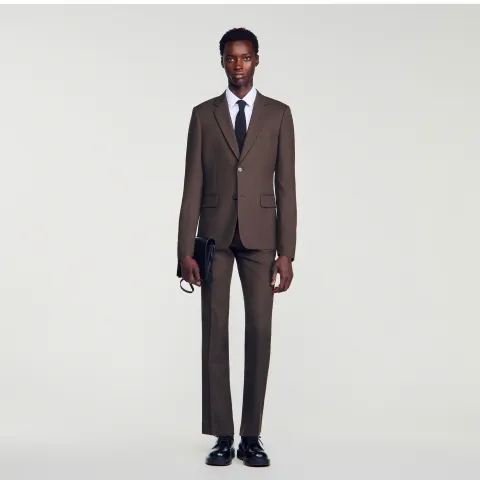 Wool suit jacket