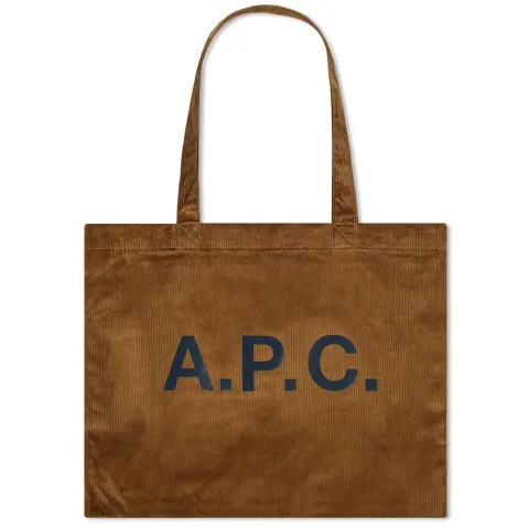 A.P.C. Diane Corduroy Shopping Bag