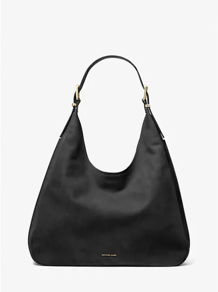 Michael Kors Nolita Large Nubuck Hobo Shoulder Bag