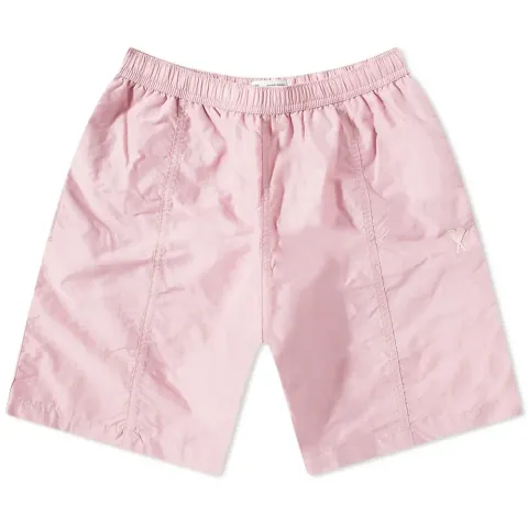 AMI Small A Heart Long Swim Shorts
