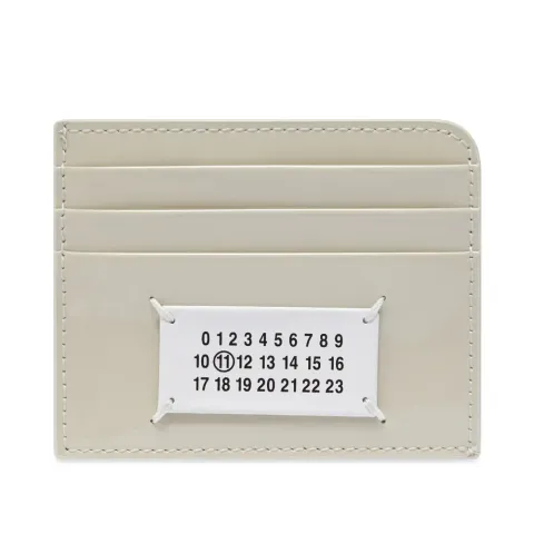 Logo Leather Card Holder