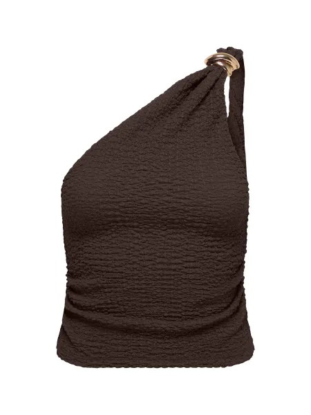 Only Erikka Asymmetric Crinkle Top