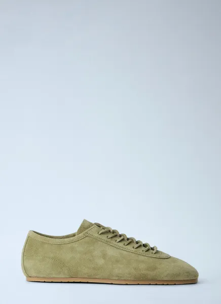 Suede Low-Top Trainers
