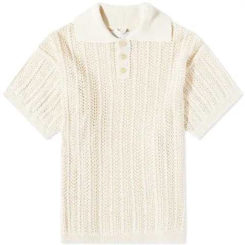 Pointelle Polo