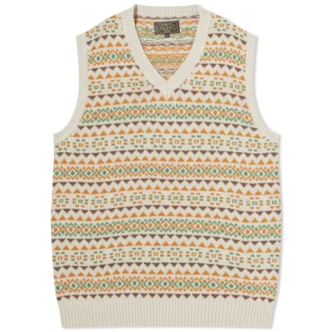 Fair Isle Knit Vest