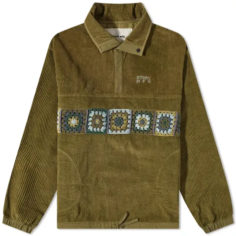 Story mfg. Polite Cord Pullover Jacket