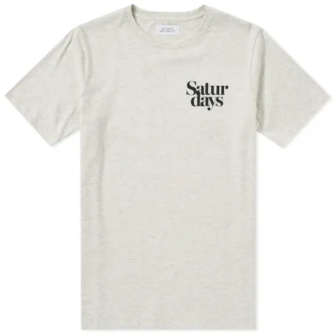 Saturdays Miller Chest Logo Tee