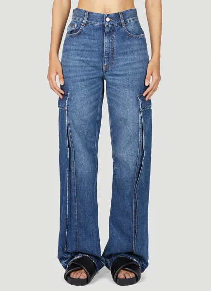 Cargo Pocket Jeans