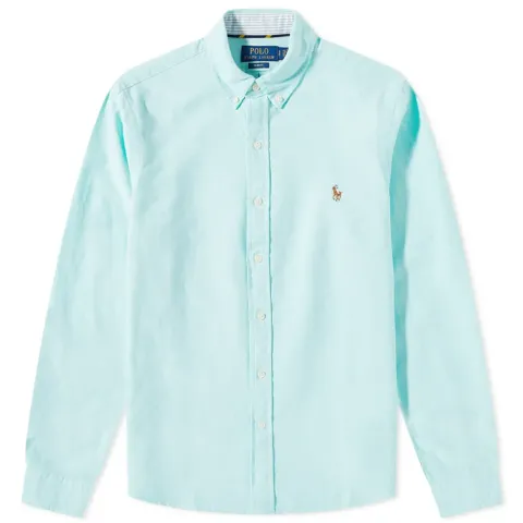 Slim Fit Button Down Oxford Shirt