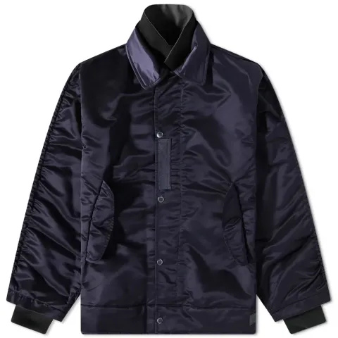 Nylon Twill Bomber Jacket