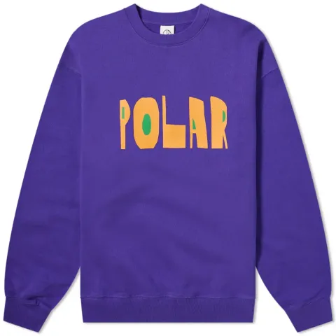 Polar Skate Co Cut Logo Crew Sweat