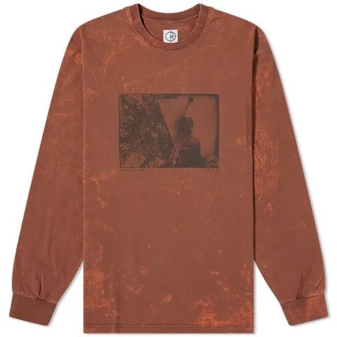 Polar Skate Co. Long Sleeve Leaves And Window T-Shirt