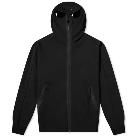 Zip Through Goggle Hoody