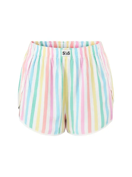 Stripe & Stare Ecovero Pyjama Shorts Stripe Print