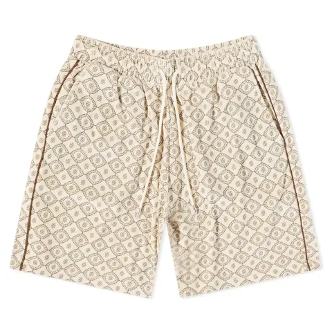 Monogram Velvet Shorts