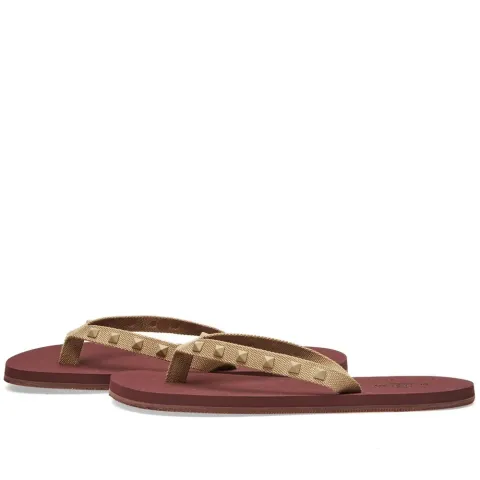 Canvas Thong Flip Flop