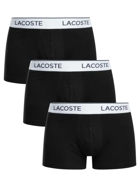 Lacoste 3 Pack Cotton Stretch Trunks