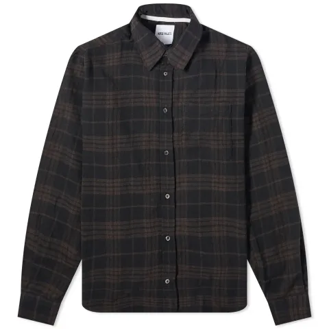 Algot Relaxed Wool Check Shirt