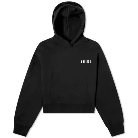 Small Logo Cropped Hoodie