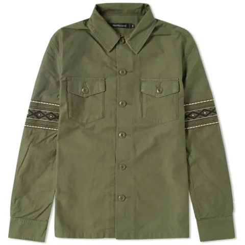 Black By Vanquish Military Shirt